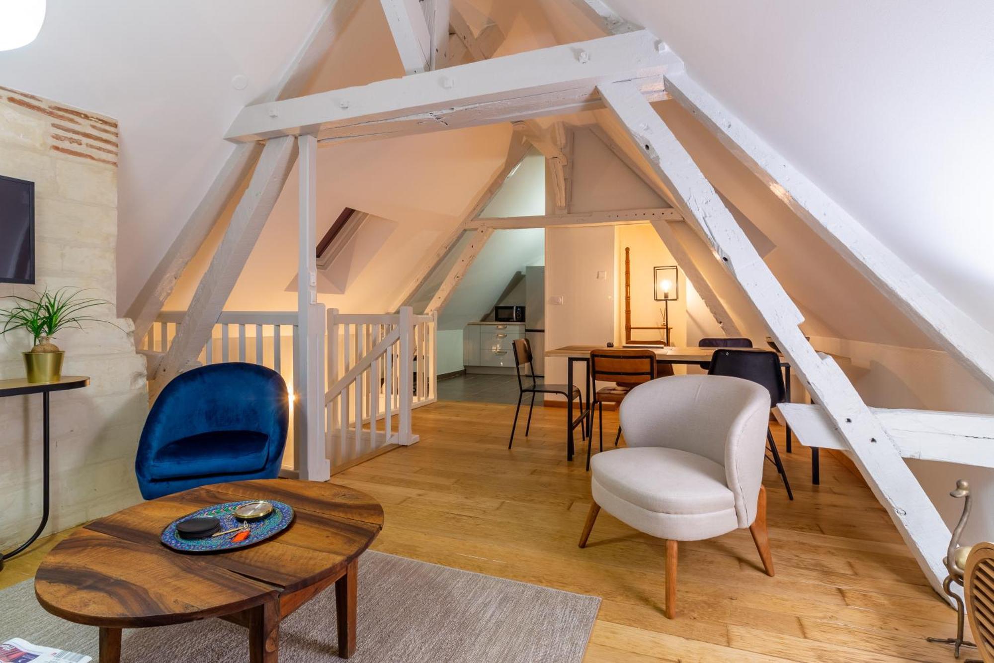 Le 13 Elegant Troyes Apartment Bagian luar foto
